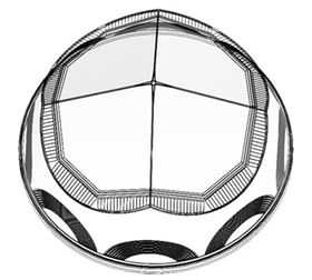 香港正能量鉆石形采光罩效果圖 香港正能量鉆石形采光罩效果圖