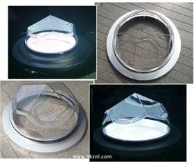 香港正能量鉆石形采光罩實物圖 香港正能量鉆石形采光罩實物圖