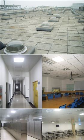 陽光照明走廊通道、會(huì)議室、儲(chǔ)存室、食堂應(yīng)用