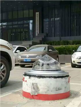 內蒙古建設廣場應用光導照明系統