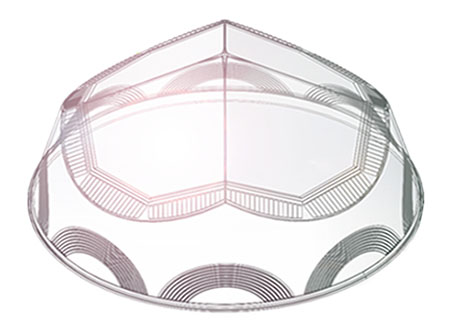 鉆石形采光罩模擬-光導(dǎo)照明系統(tǒng) 鉆石形采光罩模擬-光導(dǎo)照明系統(tǒng)