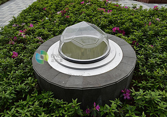 擁有專利技術(shù)的鉆石型采光罩 擁有專利技術(shù)的鉆石型采光罩