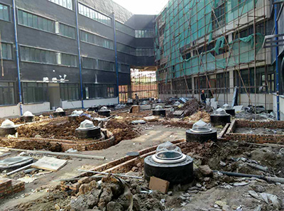 街坊中心日光照明安裝現(xiàn)場 街坊中心日光照明安裝現(xiàn)場