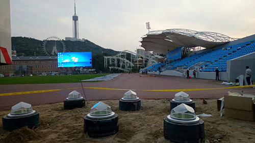 大連火車頭體育館光導(dǎo)照明 大連火車頭體育館光導(dǎo)照明